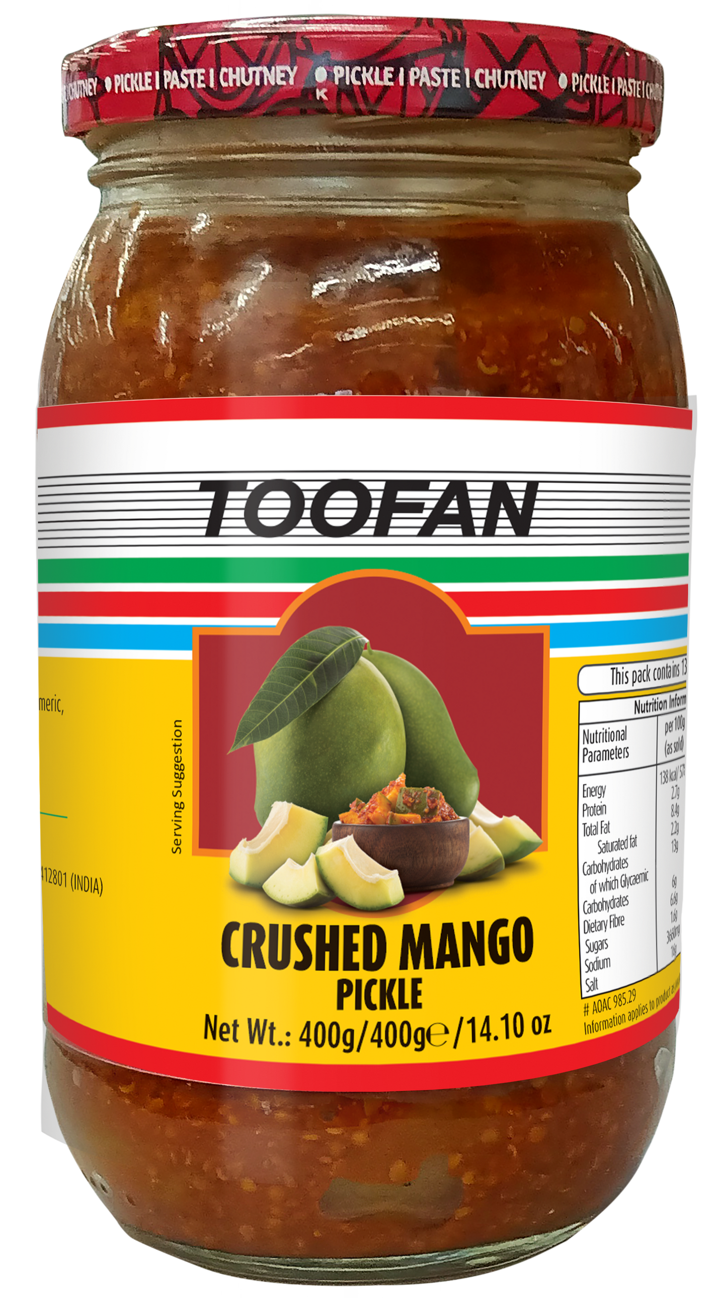 Toofan Crushed mango pickle