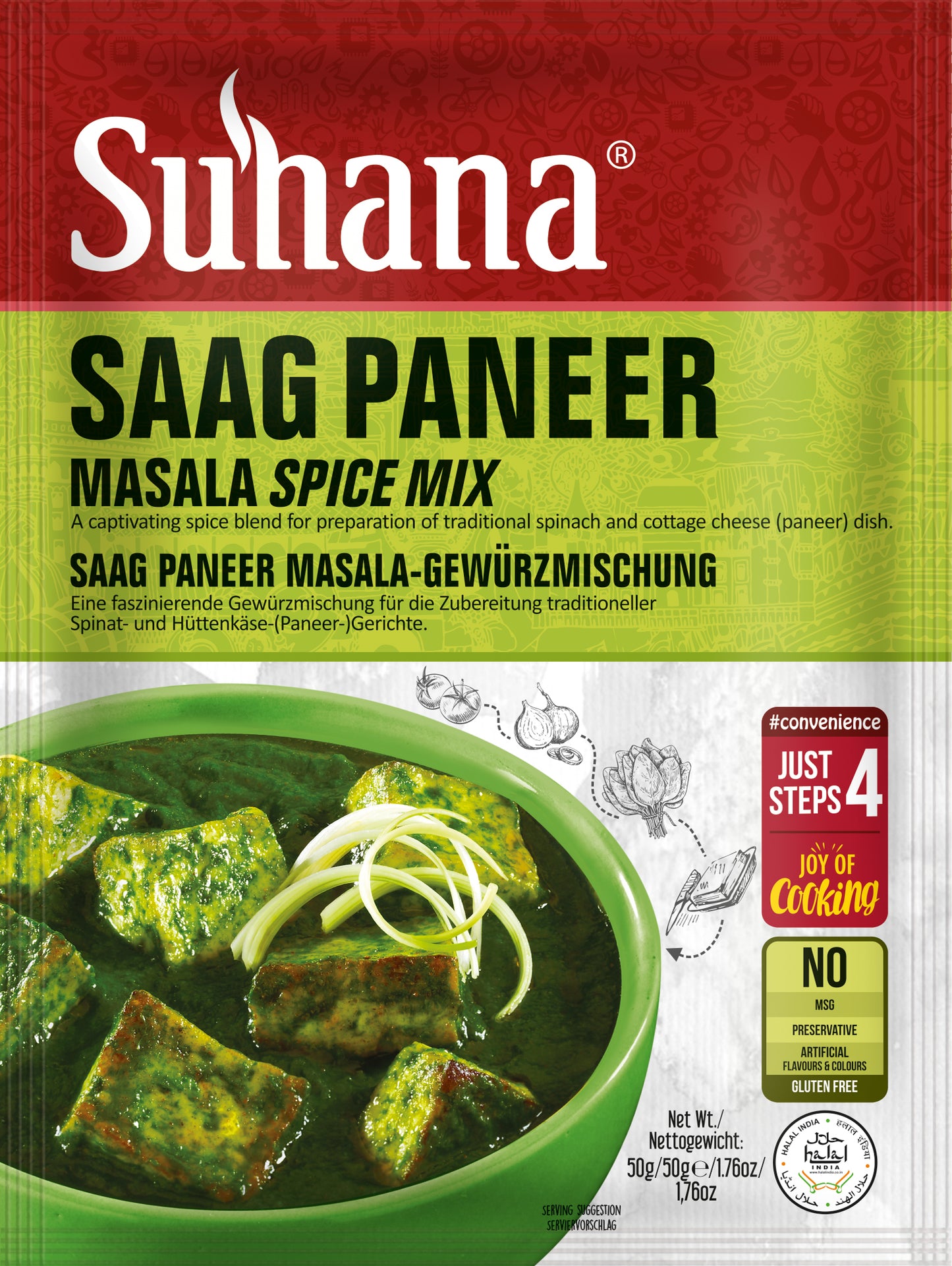 Saag Paneer Mix