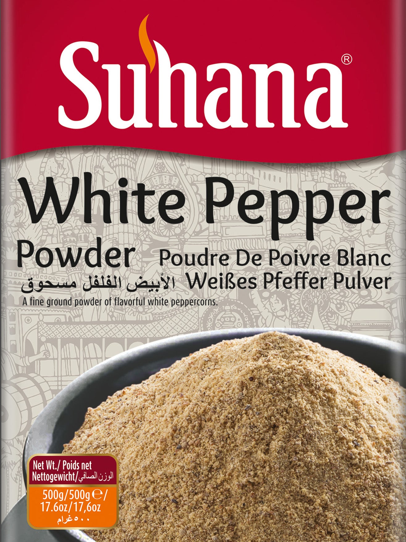 White Pepper Powder